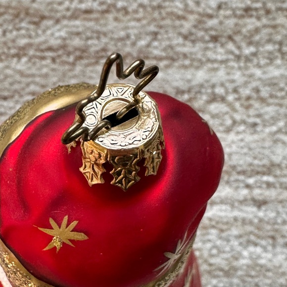 Christopher Radko Glass Christmas Ornament Ded Moroz Santa Red & Gold Robe - Picture 14 of 16